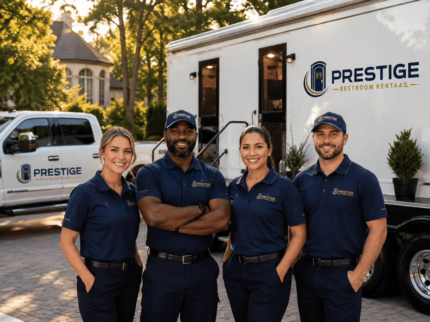 Trusted Luxury Portable Restrooms company in Leckrone, PA